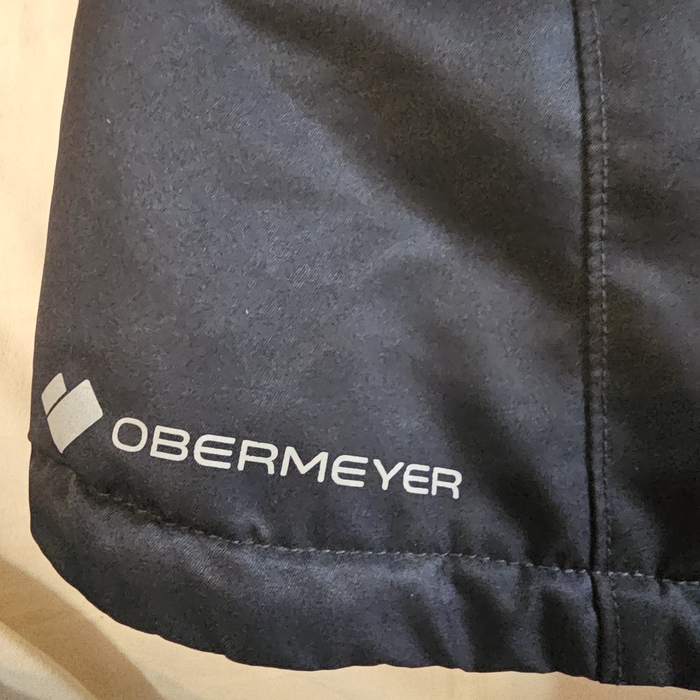 Obermeyer Aspen Kenzie Insulated Ski Jacket Black Teens Size 18- No Hood - Picture 7 of 7